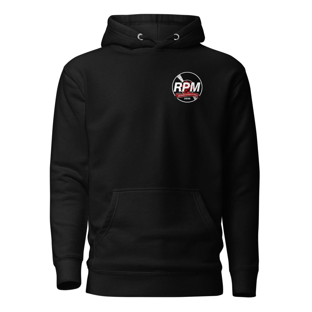RPM 45 Years of Rock ’n’ Roll – Anniversary Unisex Hoodie (2026 Edition)