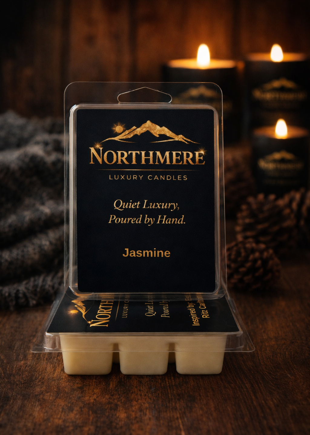 Jasmine 2.4 oz Luxury Wax Melts