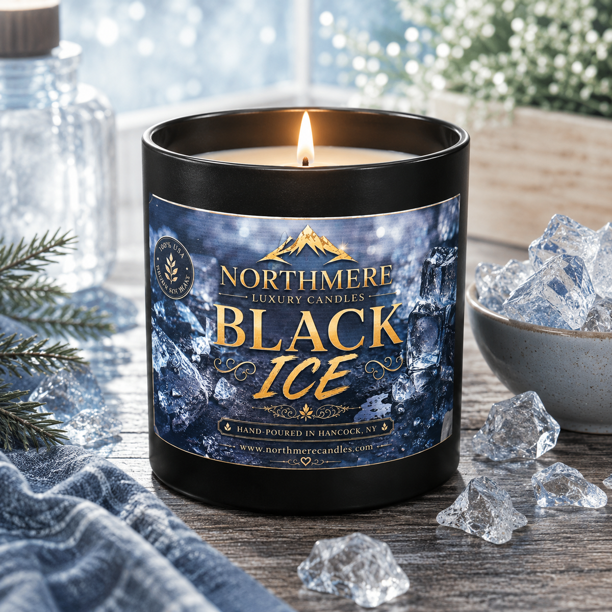 Black Ice 10oz Candle