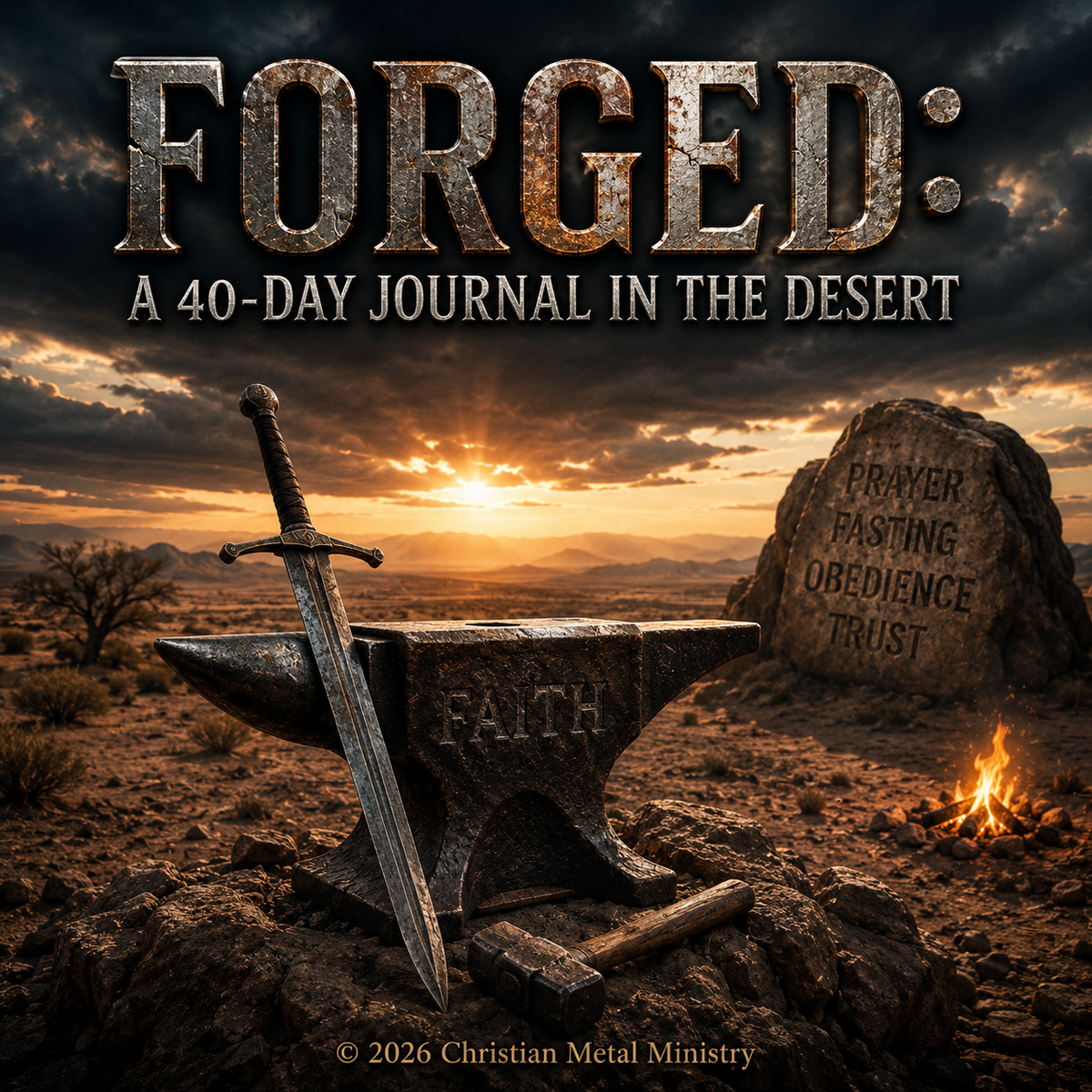 Forged: A 40-Day Journal In The Desert