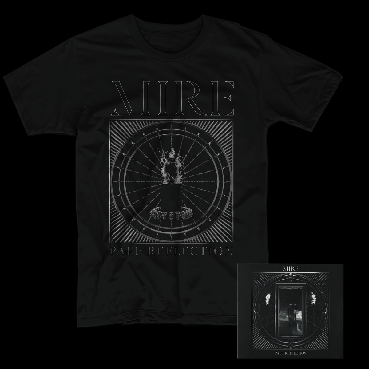 Pale Reflection Digipak CD and T-Shirt Bundle