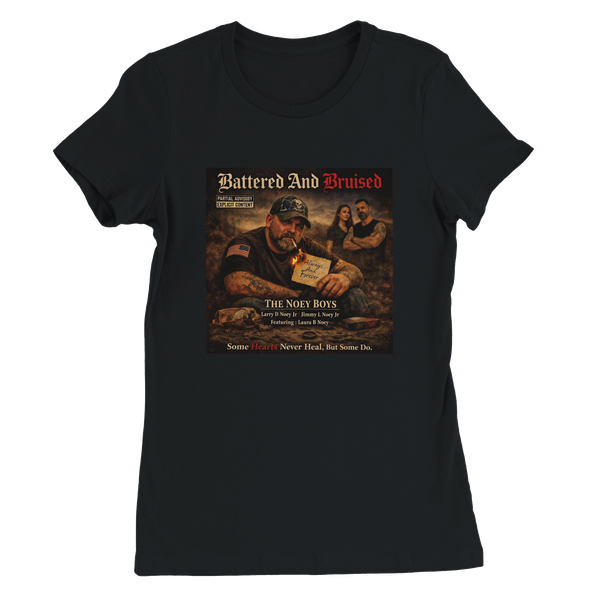 Battered And Bruised - Women’s Cut T-Shirt