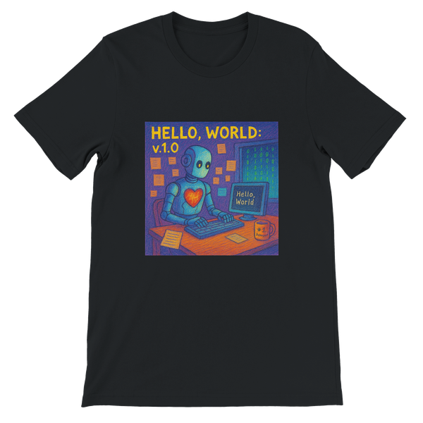 Hello, World: v.1.0 - Unisex T-Shirt