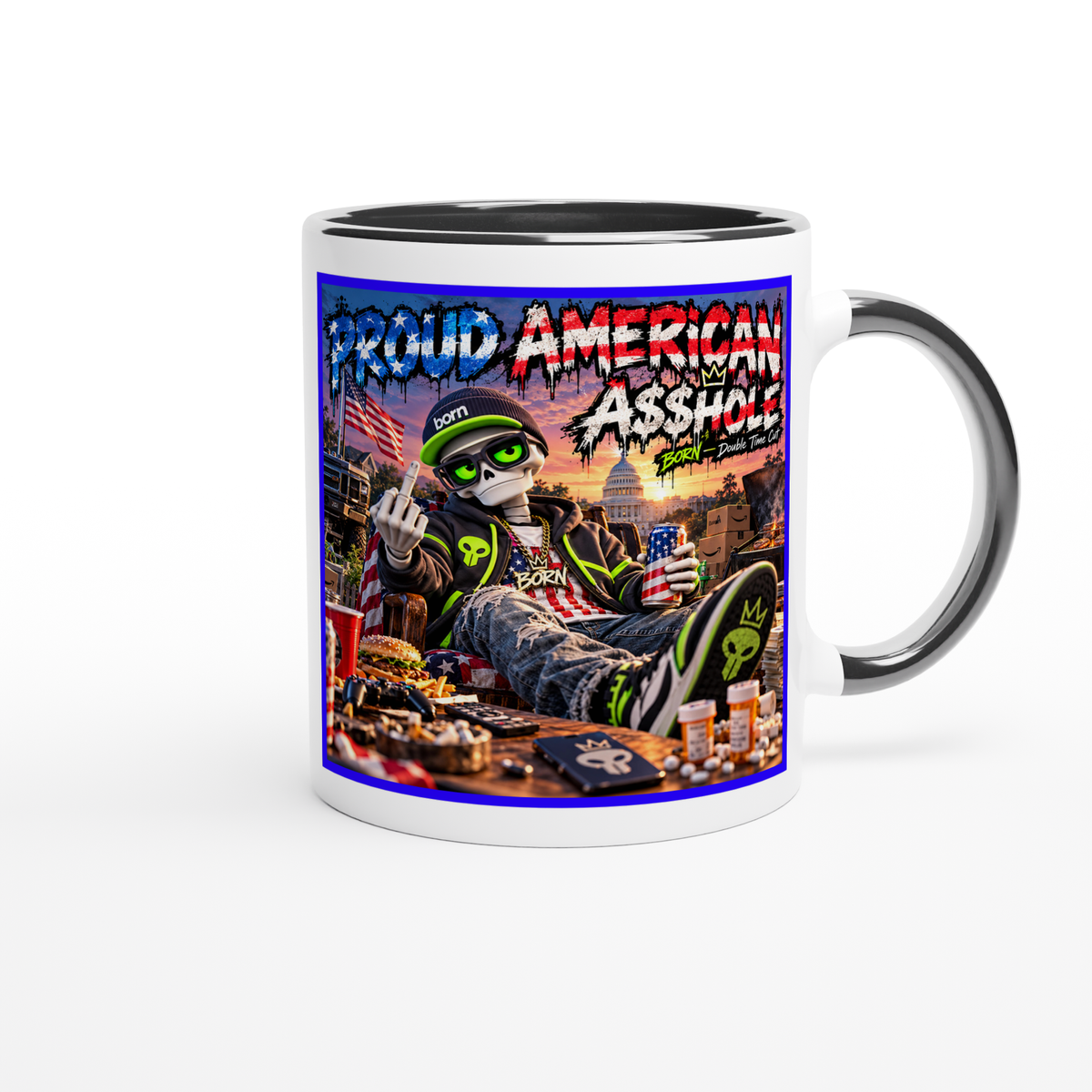 Proud American A$$hole - Ceramic Mug