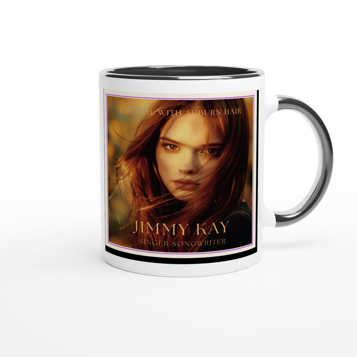 The girl with Auburn hair - Ceramic Mug