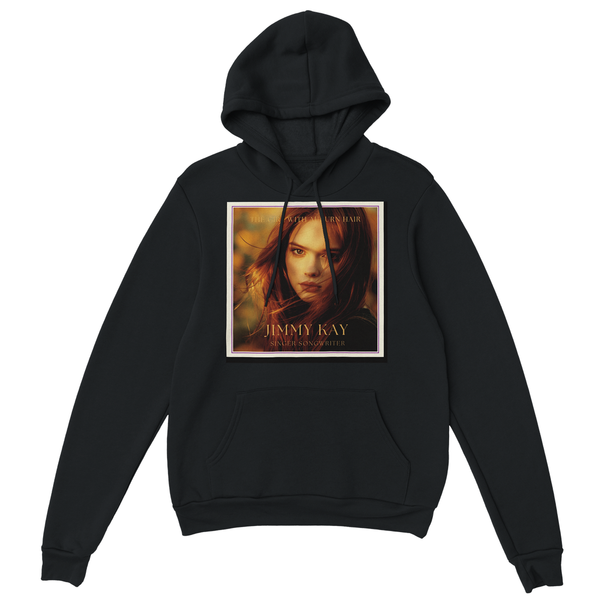 The girl with Auburn hair - Classic Unisex Pullover Hoodie