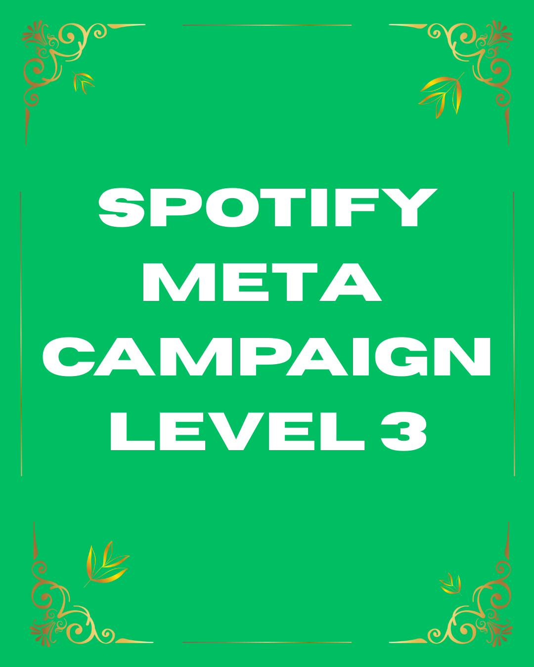 Spotify Meta Promotion