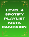 Level 4 Spotify Playlists Meta Campaign