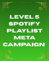Level 5 Spotify Playlists Meta Campaign