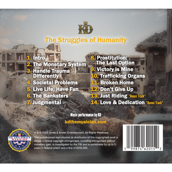 The Struggles of Humanity - CD