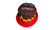 BURNTFACE: Bottom rack; gold tooth Bucket hat