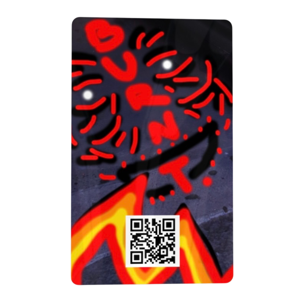 Burnt Face (website) Sticker