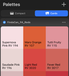 Digital Palettes for Procreate / Adobe of MTN 94 & Hardcore colors