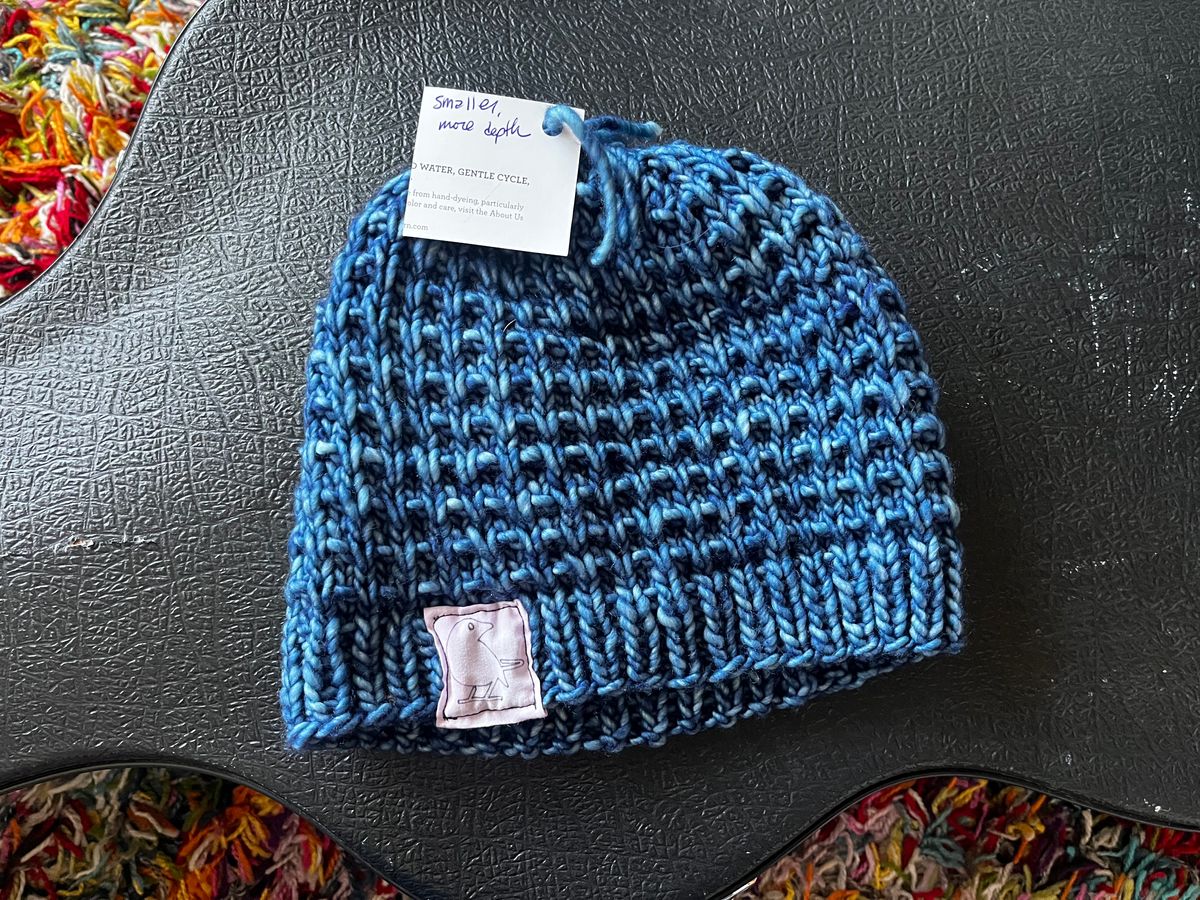 1 of 1 Hand Knit Hats (Made By My Mother)