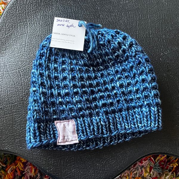 1 of 1 Hand Knit Hats (Made By My Mother)