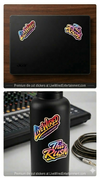 Premium die-cut stickers -Tha Rush