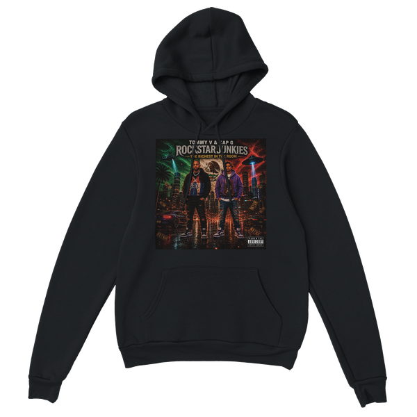 RockStar Junkies: The Richest In The Room - Classic Unisex Pullover Hoodie