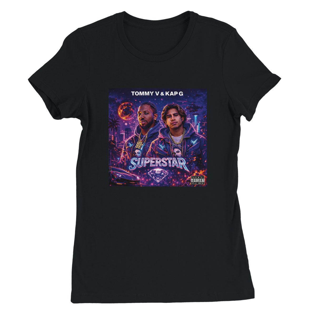 SuperStar (feat. Kap G) - Women’s Cut T-Shirt