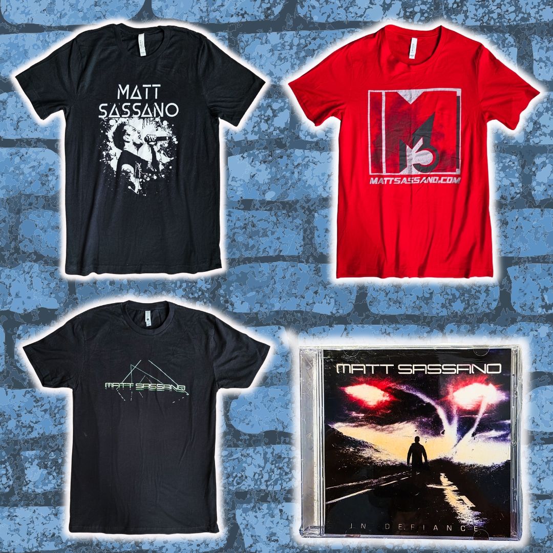 Three Premium Matt Sassano Designed Tee Shirts