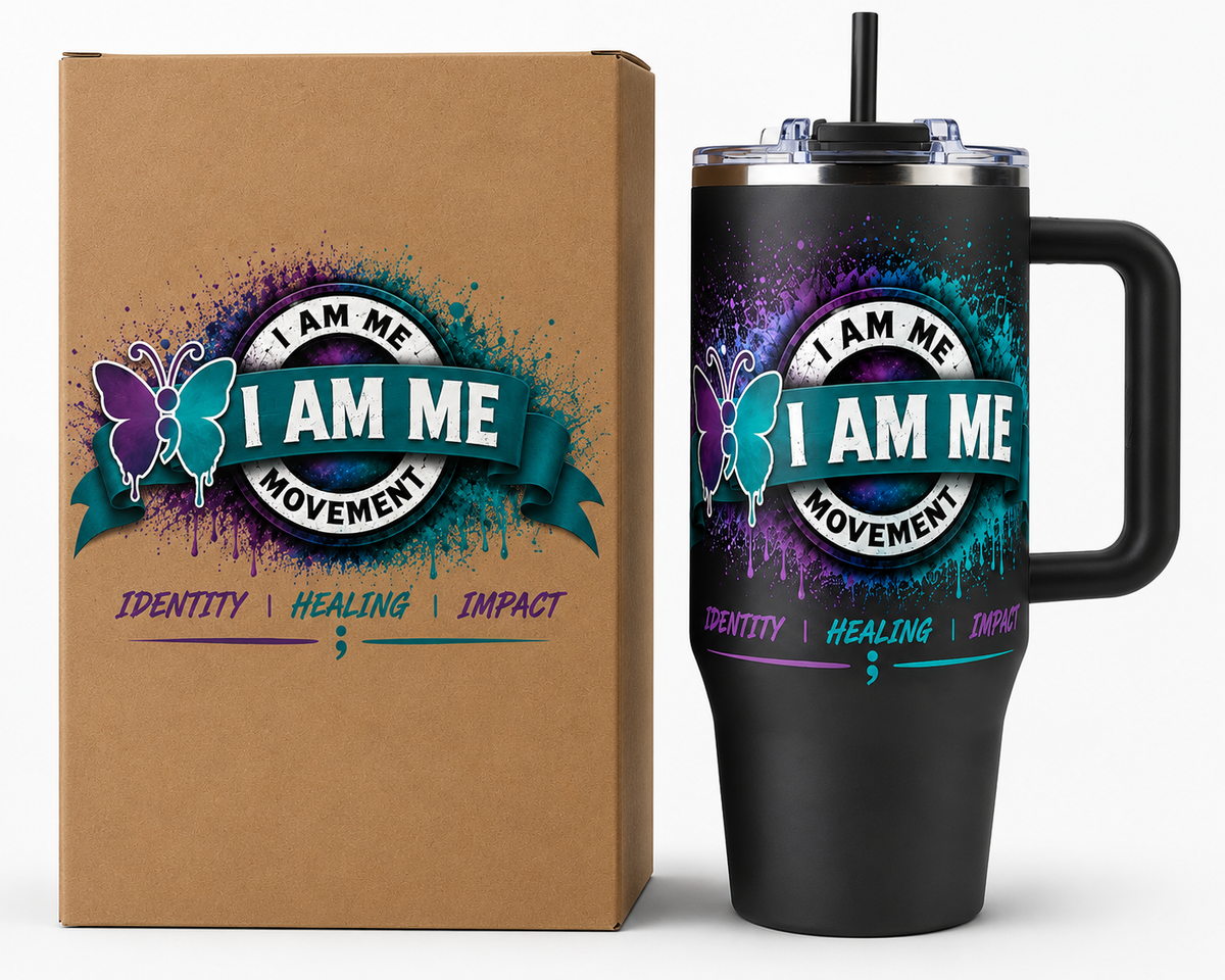 I AM ME Movement 40 oz Tumbler