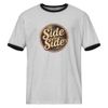 Side by Side Unisex Ringer Tee