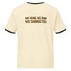 Side by Side Unisex Ringer Tee