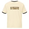 Side by Side Unisex Ringer Tee