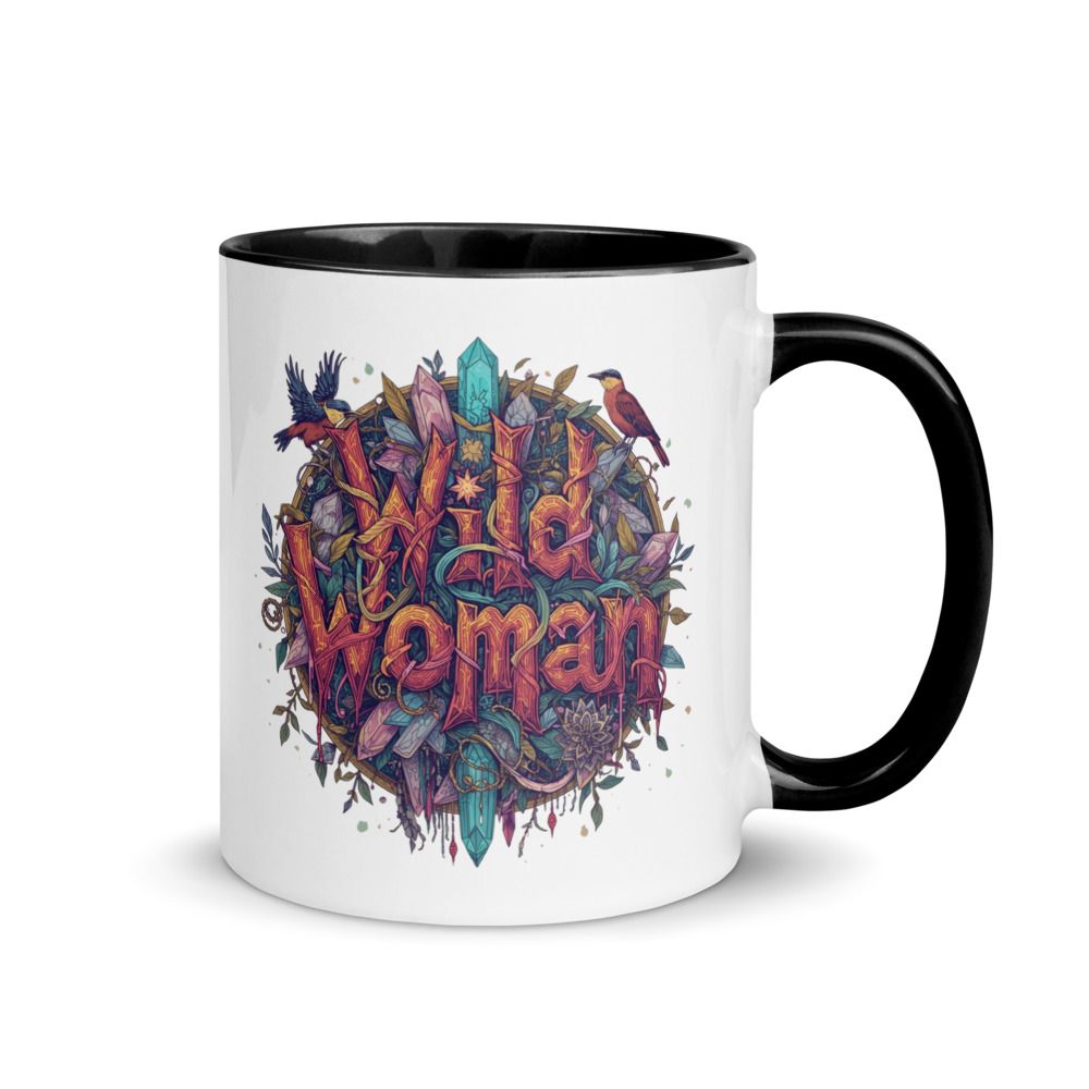 Wild Woman Mug with Color Inside