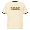 Side by Side Unisex Ringer Tee