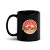 Sunrise Black Glossy Mug