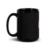 Sunrise Black Glossy Mug