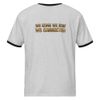Side by Side Unisex Ringer Tee