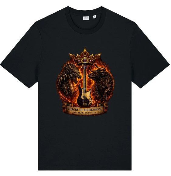 TOAMS plus Tagline, Short Sleeved T-Shirt