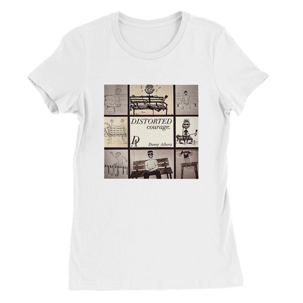 Distorted Courage - Women’s Cut T-Shirt