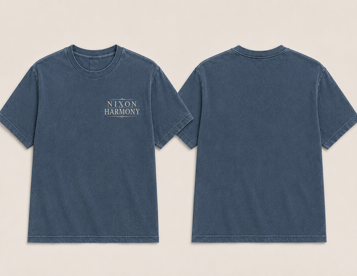 Nixon Harmony Vintage Blue Tee