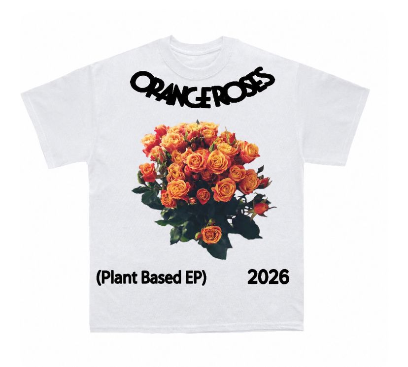 Orange Roses T Shirt