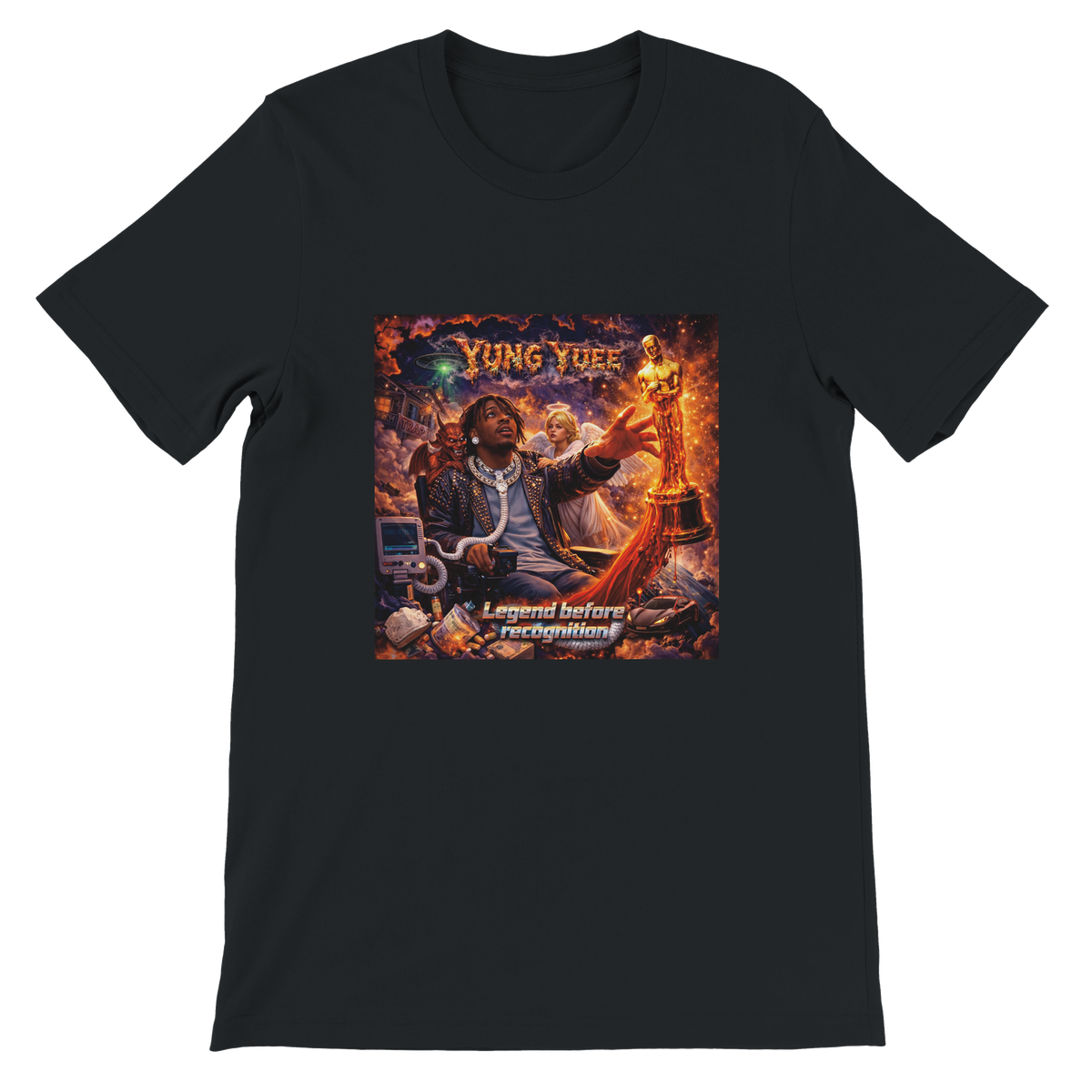 The Real Yuee (feat. Ricogotthatfye) - Unisex T-Shirt