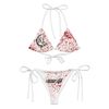 All-Over Print Recycled String Bikini