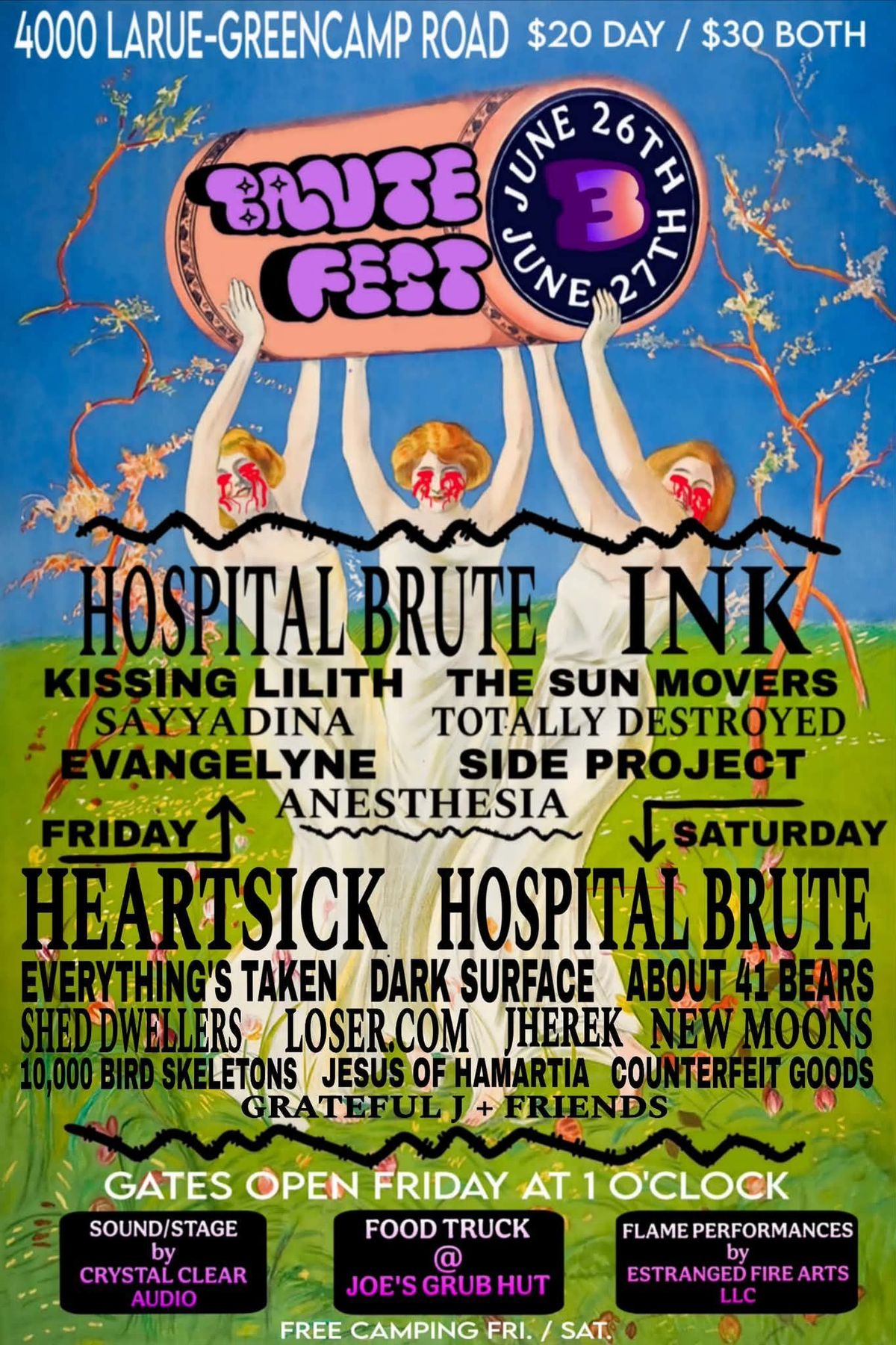 Brutefest 2 day tickets