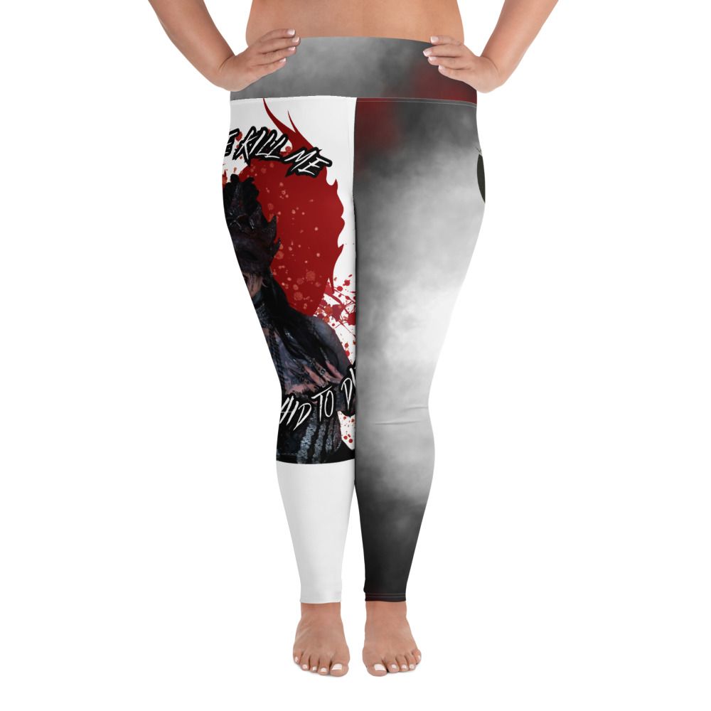 All-Over Print Plus Size Leggings