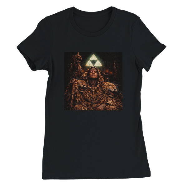 EL Jaguar: The Black Sun Ritual - Women’s Cut T-Shirt