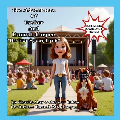 The Adventures Of Tucker And Hannah Harper "The Town Square Picnic" (Softcover) (Book Three Of Series)
