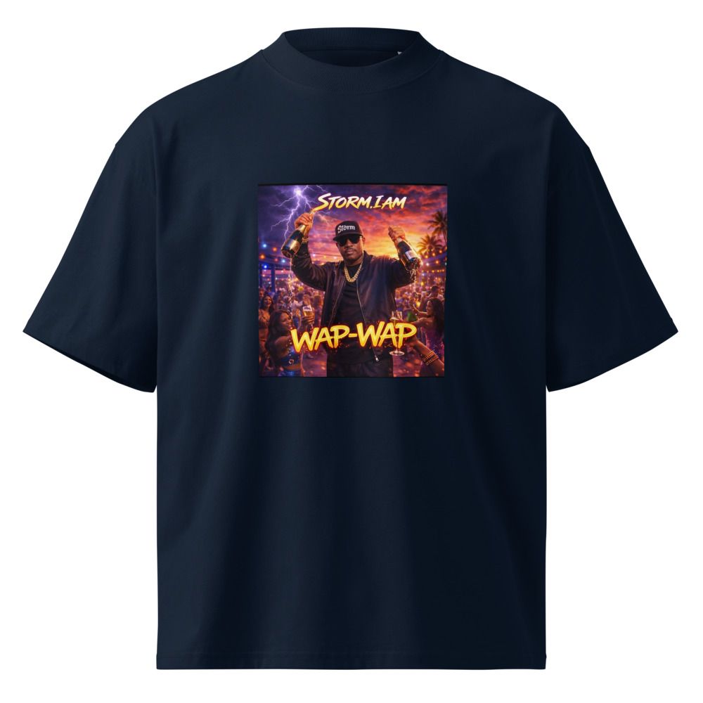 Unisex Organic Oversized High Neck Blaster 2.0 T-Shirt | Stanley/Stella SATU020