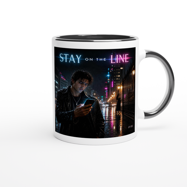 Stay On The Line - Ceramic Mug