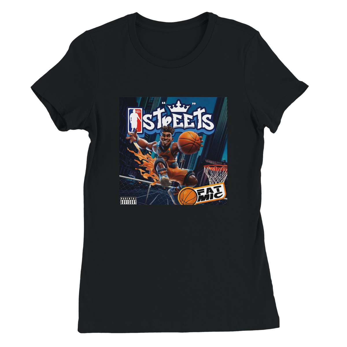 NBA Streets - Women’s Cut T-Shirt