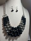 Black Silver Multi