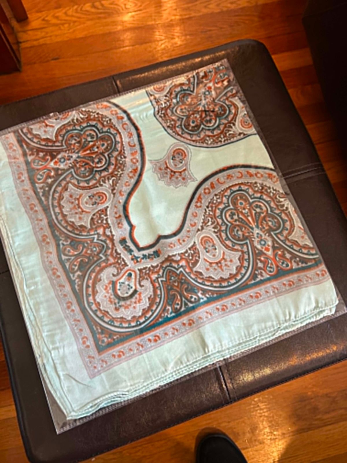 Mint Paisley Elegance