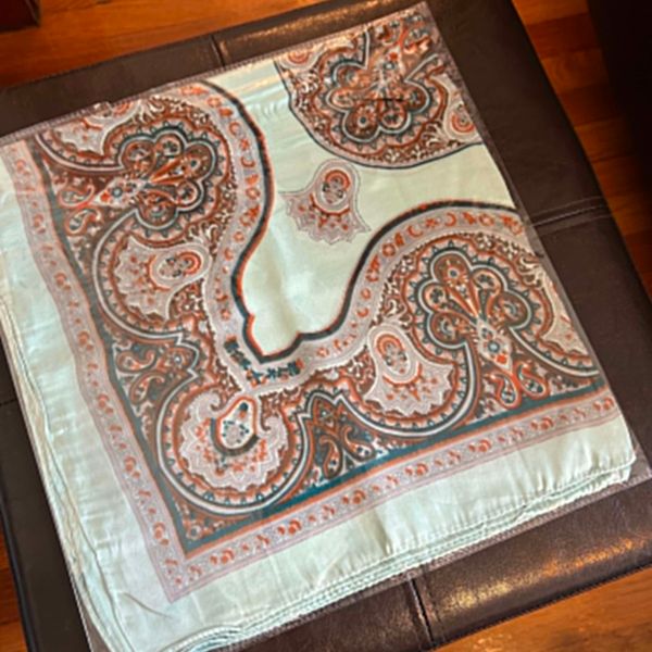 Mint Paisley Elegance