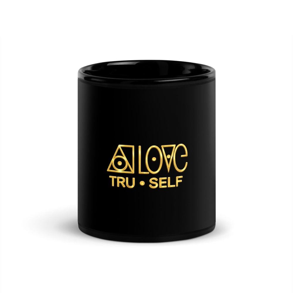 Black Glossy Mug