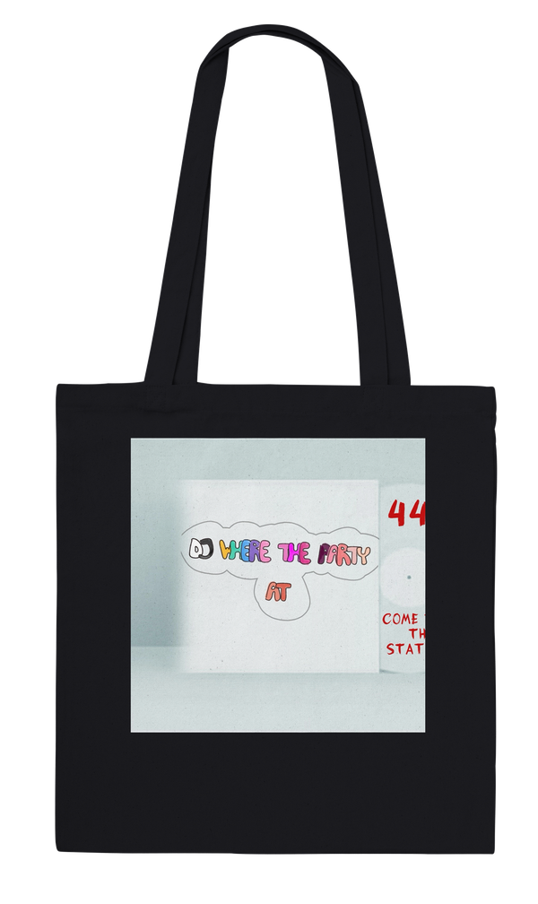 DJWHERETHEPARTYAT - Tote bag